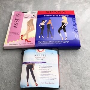 Spanx Leggings and Tights Bundle Size A (1)  New